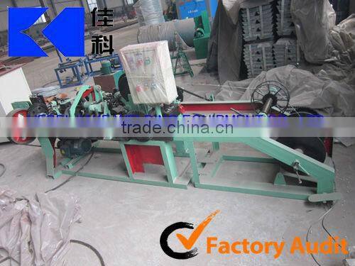 automatic straight and reverse twisted Barbed wire making machine JIAKE FACTORY