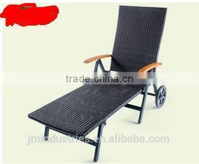 Garden Rattan Sun Lounge