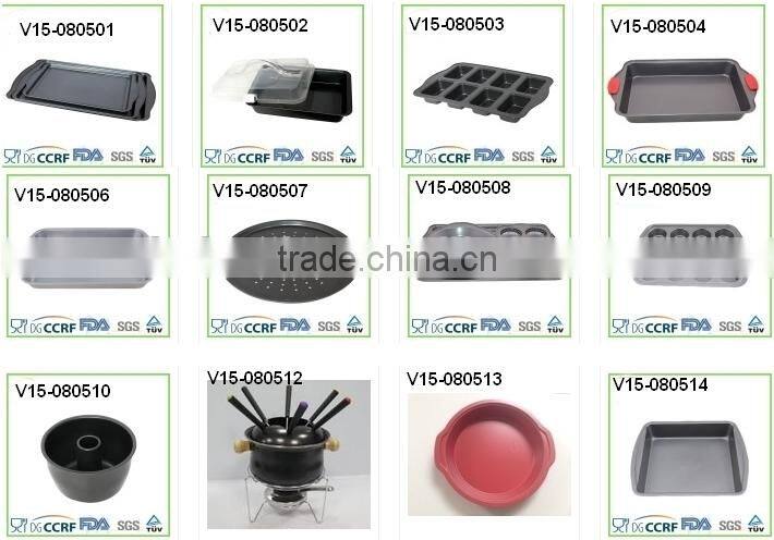 Carbon steel non-stick sheet pan/baking tray/cake baking pan