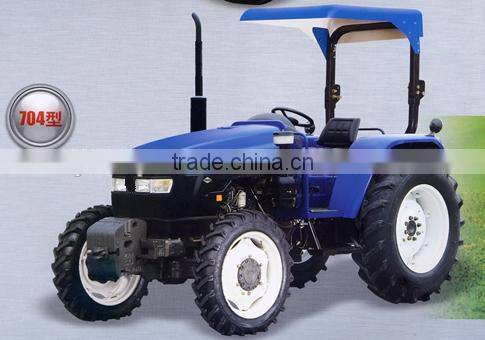 China 40hp farm wheel tractor with cab, 4X4WD