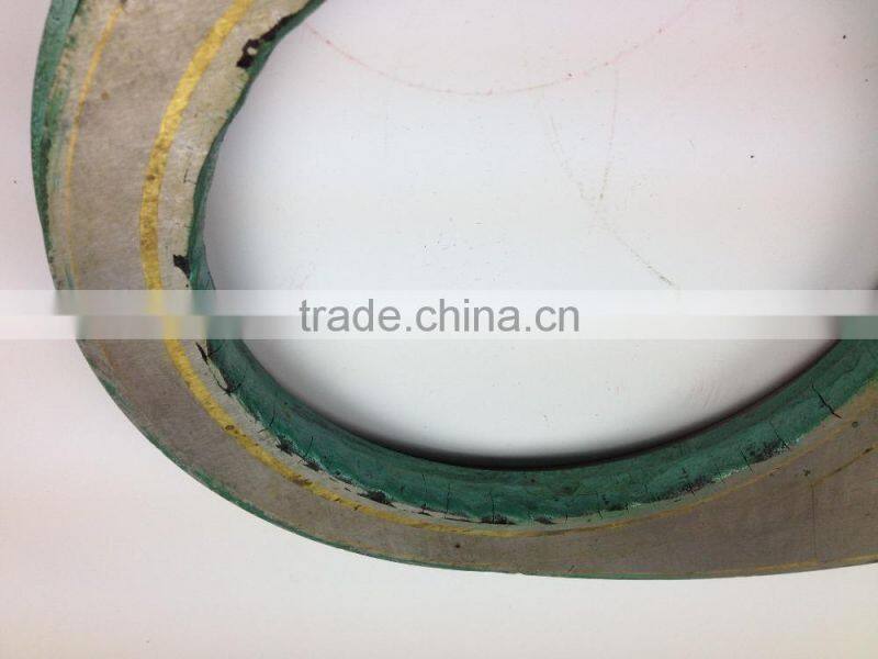Schwing concrete pump spare parts wear resistant steel plate and wear ring with tungsten carbide