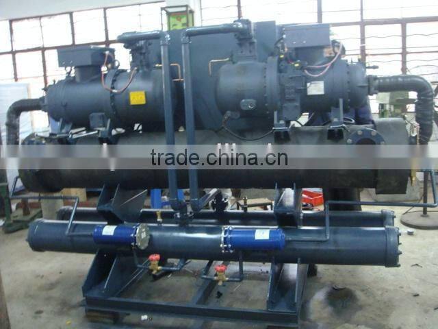 Water-cooled low temperature chiller