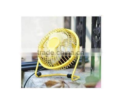 360 degrees rotatable powerful metal fan with aluminum fan blade