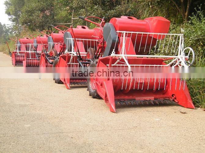 Factory mini rice harvester for wet field