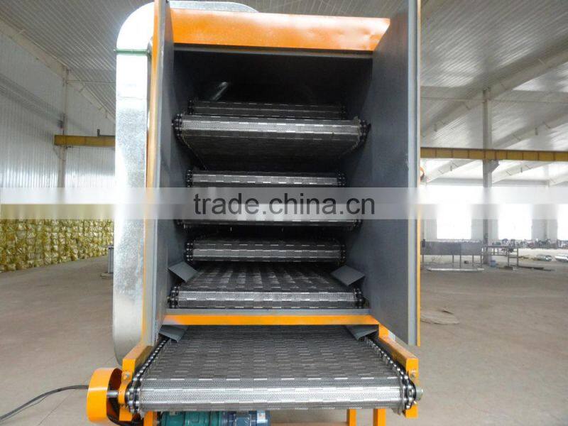 Mesh belt dryer for coal balls drying