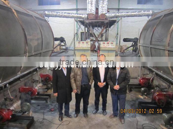 DAYI CE /SGS/BV/ISO, profitable programs Shangqiu DAYI Brand Q345R 16mm waste tire recycling to diesel/tire recycling plant