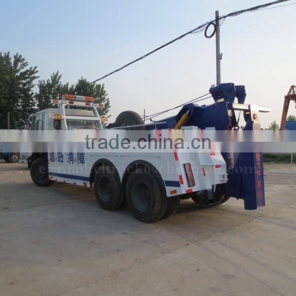 DONGFENG 6*4 Heavy Duty Rotator wrecker 25 ton