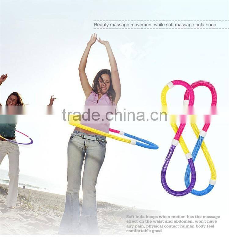 Fitness Flexible soft Spring Hula Hoop