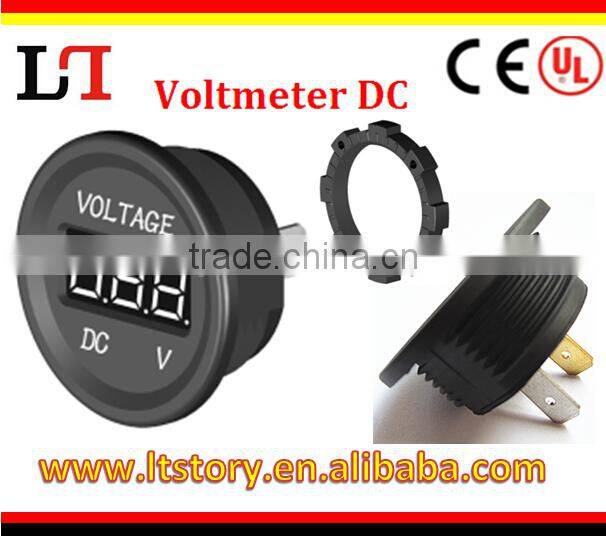 12V marine voltmeter socket