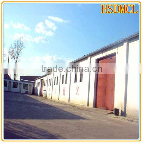 China large span steel prefabricated warehouse building for sale