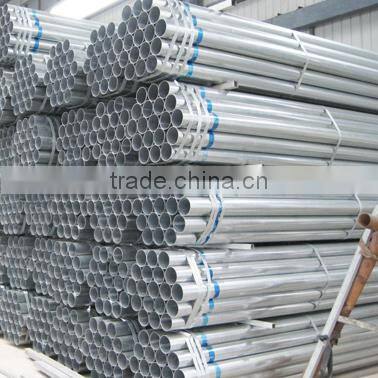 16mm znic coated 60-80GSM pre galvanized steel welded pipe