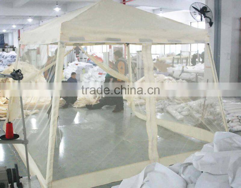 2.4x2.4/3x3m folding gazebo with mosquito netting cheap folding tent