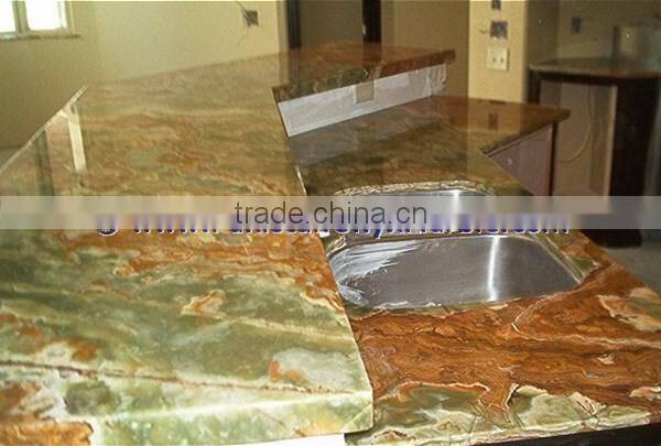 Hot Sale Popular MULTI GREEN ONYX COUNTERTOPS