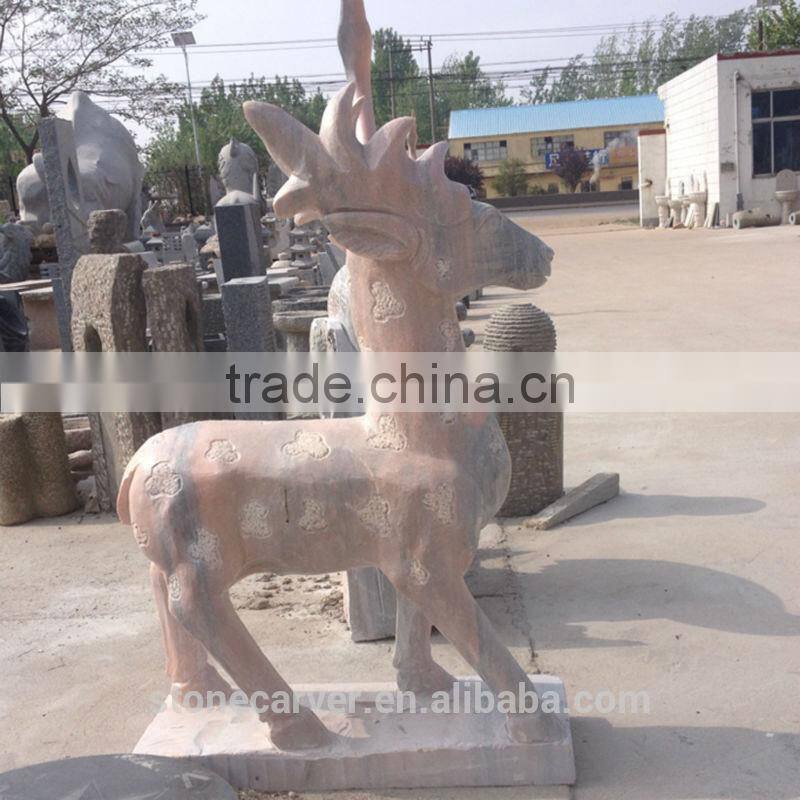 Garden Marble Life Size Deer Statues