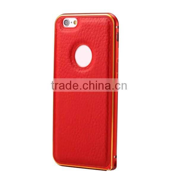 Hot selling colorful phone case for iphone 6, wholesale leather protective phone case for iphone 6