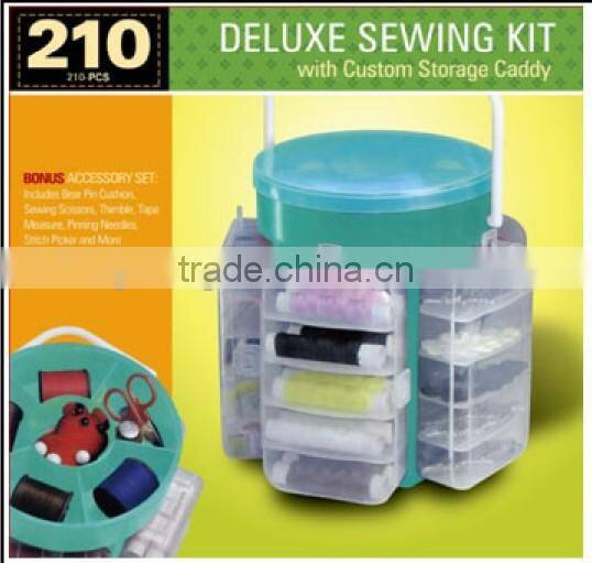 Deluxe sewing kit/mini sewing kit/sewing kits for adults/cheap sewing kit
