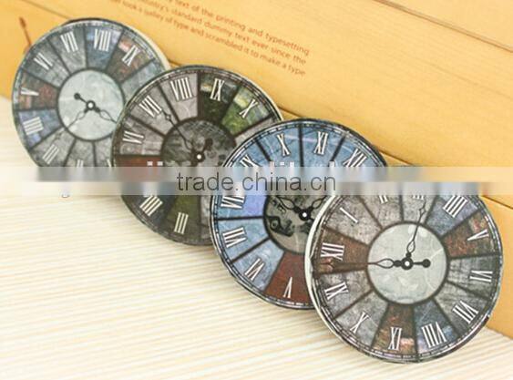 Supply fashion creative retro Clock Large Eraser