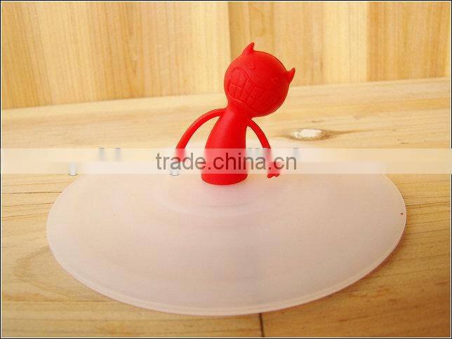 Popular elements of alien spider man child silicone cup cover