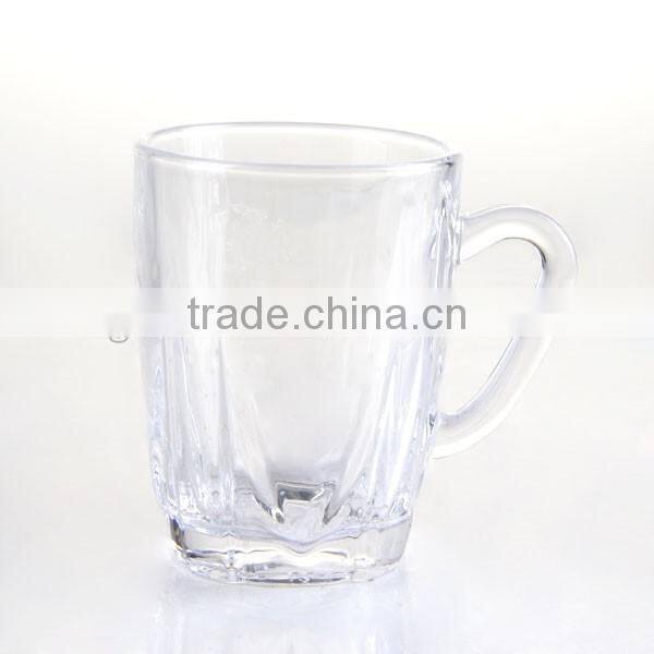 Machine Made New Glass Design Water Cup for Drinking