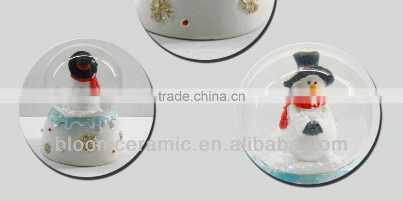 Fujian resin souvenir water globe