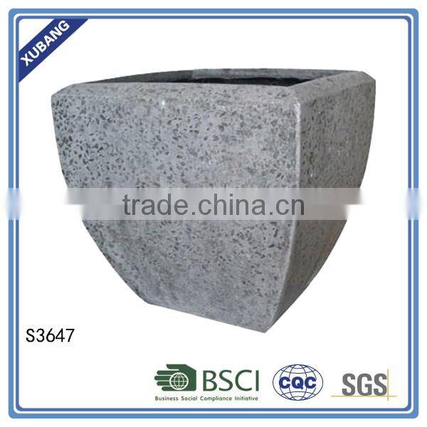 Sandstone square garden planter &flower pots