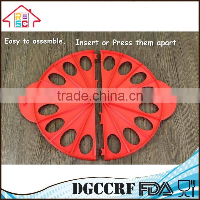 NBRSC Plastic Kitchen Knife Pastry Bread Cutters Pizza Wheels Croissant Maker