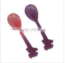 plastic company directly offer cute spoon in different shapes for feeding kids