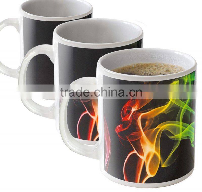 Magic Mugs | Amazing New Heat Sensitive Color Changing Coffee Mug , Good Unique Gift Idea