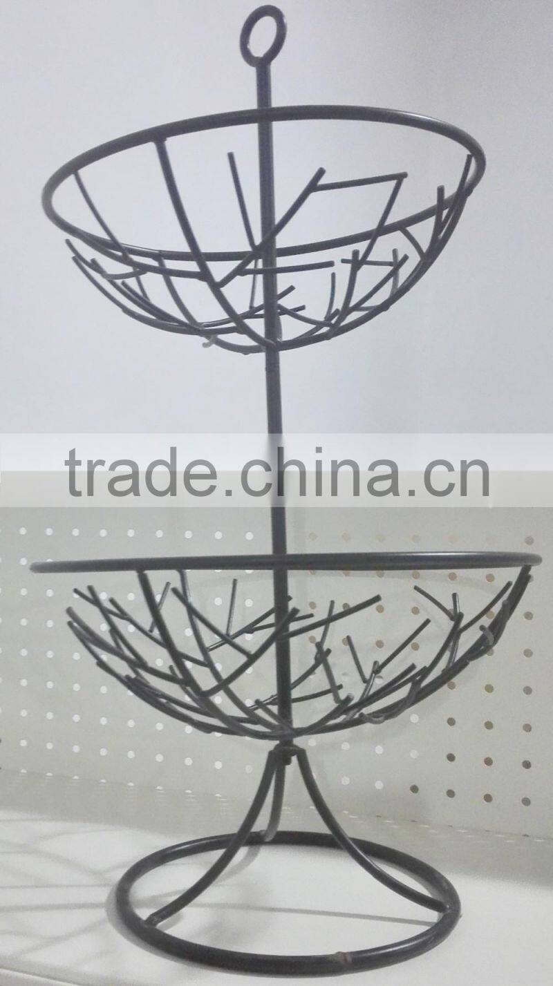 High quality new modern metal fruit bowl