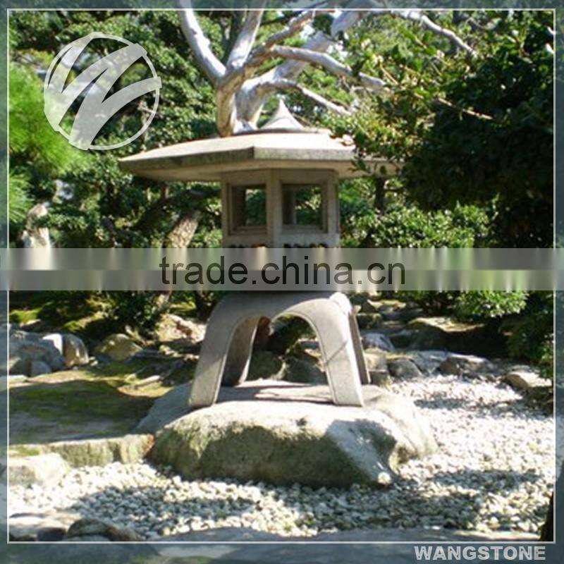Modern garden hand carved stone lantern for decor use
