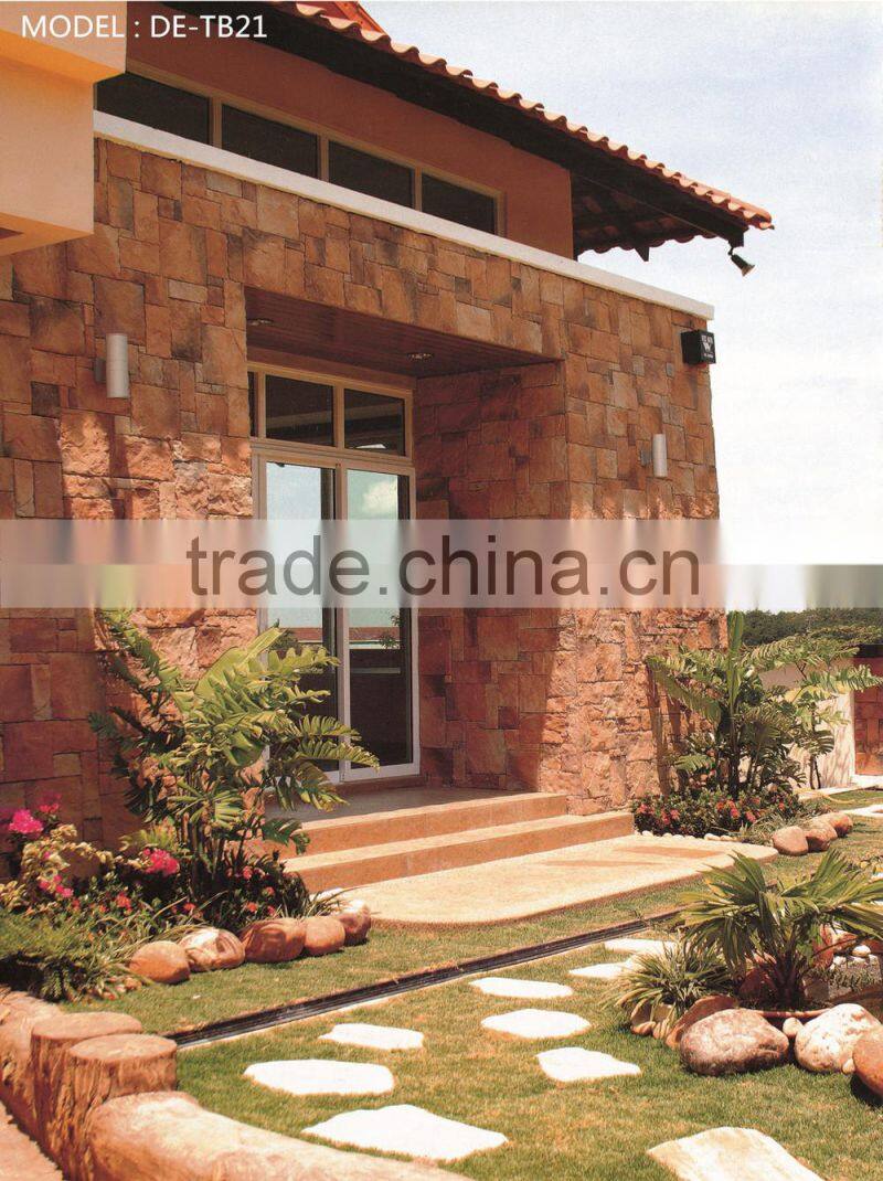 square stone panels for castle wall