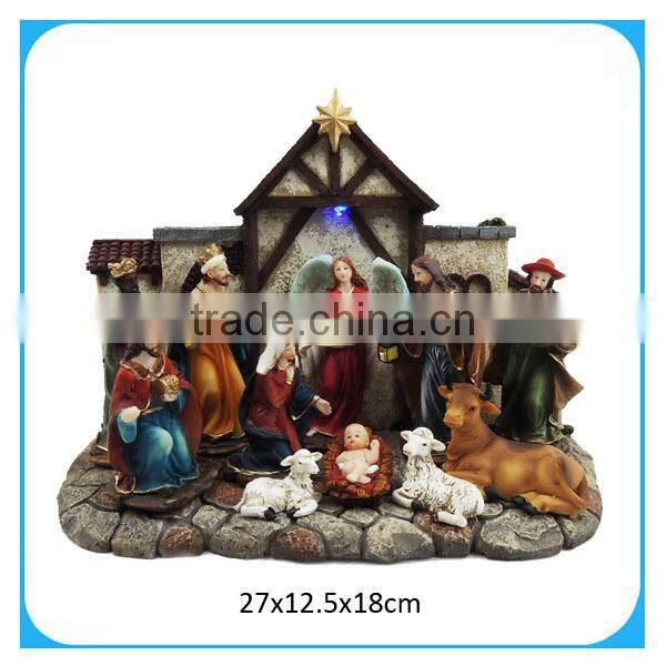 wholesale religious resin manger