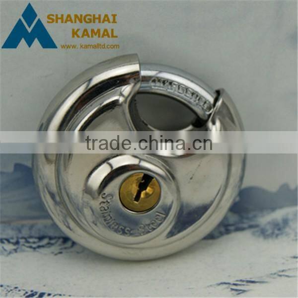 70MM Stainless Steel Disc locksmith Padlock steel padlock pad locks cadenas candado cadeado lucchetti lucchetto
