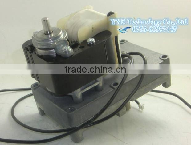 YJF6130-2.4 AC220 0.6A 1.5RPM 2.4RPM 3.8RPM 4.8RPM 7.2RPMYJF61/30 Shaded pole geared motor Real Fire Particle Fireplace AC motor