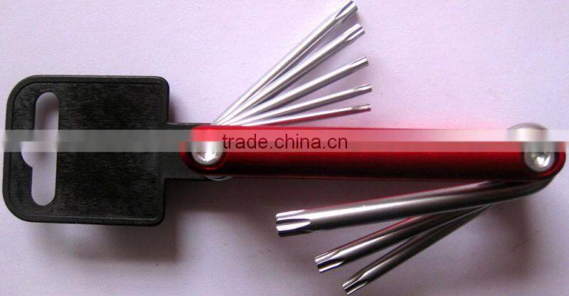 Hanger pack Folding Allen Wrench Set
