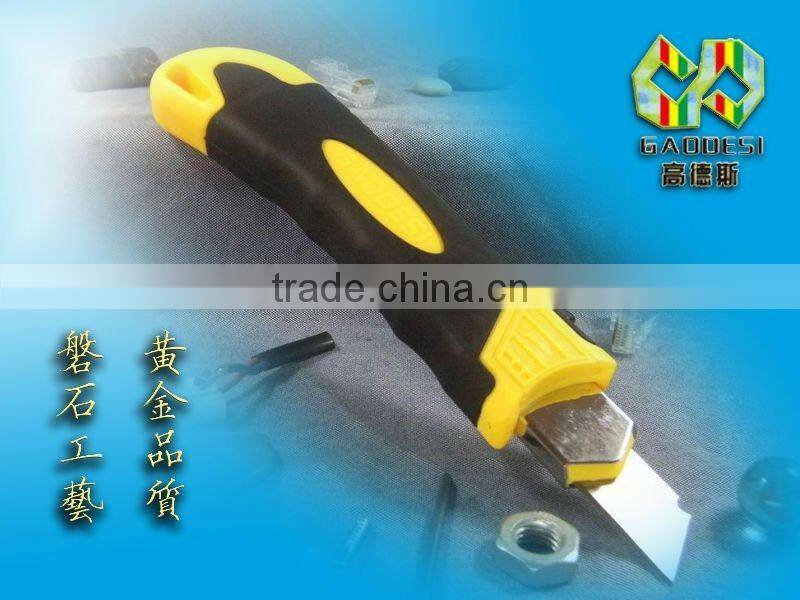plastic rubber handle Utility Cutter Knife