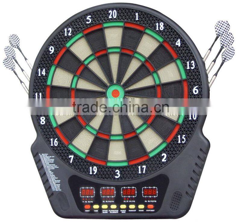 4 LED Electronic Dartboard/Cabinet Electronic Dartboard/magnetic dartboard