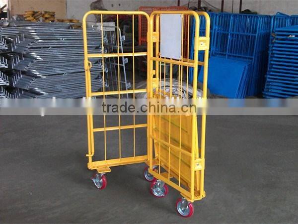 RC-03 powder coated folding storage roll container