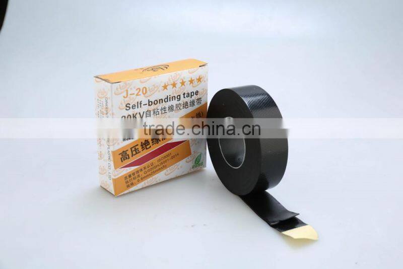 Self fusing electrical tapes