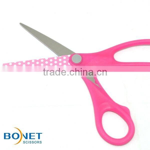 SST0048-5P/6P,SST0049-7P/8P heat transfer blade stationery scissors ideal for light everyday use in the office or home