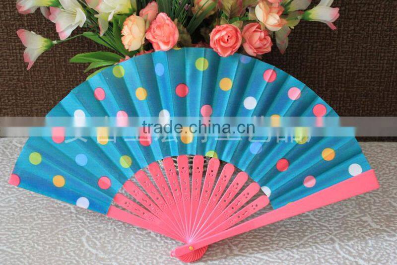 Customized plastic Spanish fan
