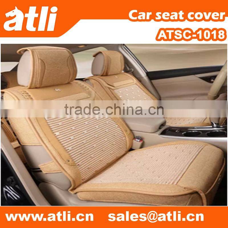 flax funny car seat covers With armrest