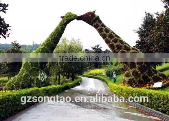 Artificial Grass Animal / Fake Topiary Animal/Grass Shaped All Kinds of Fake Animal High