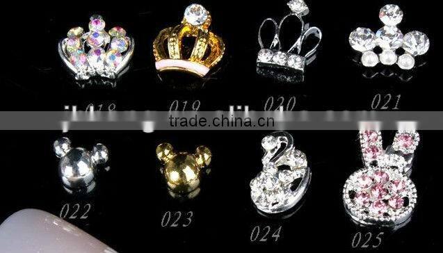 Nail art act the role ofing is tasted alloy DIY