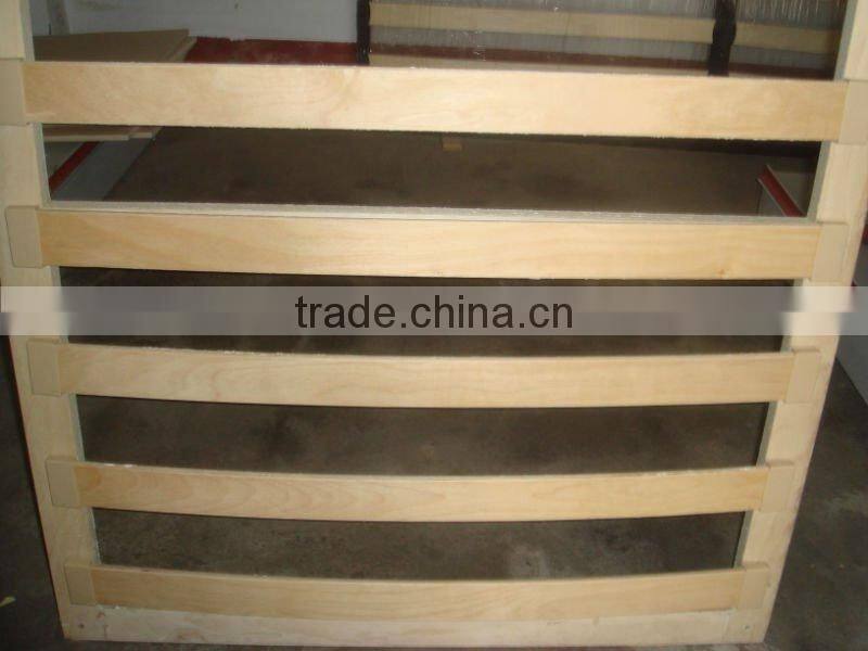 Heze Kaixin Birch/Poplar/Pine stainless steel king bed frame