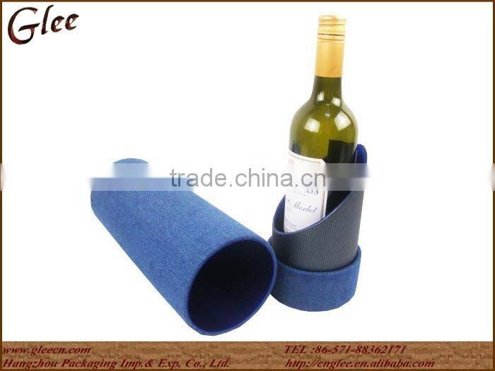 Custom Cardboard Cylinder Wine Box