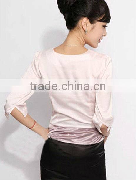 Breathable suits OL big yards of women's clothing chiffon dress