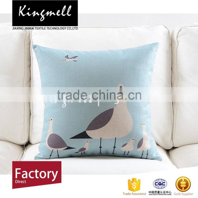 Customizable 50x50 square cushion covers cotton canvas