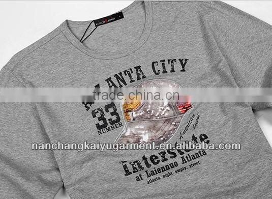 2013 autumn new stylish men's baseball cap printing thick long sleeve t-shirt