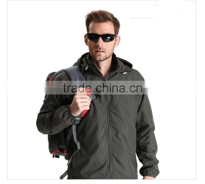sports summer light jacket sun protection breathable waterproof wind jacket